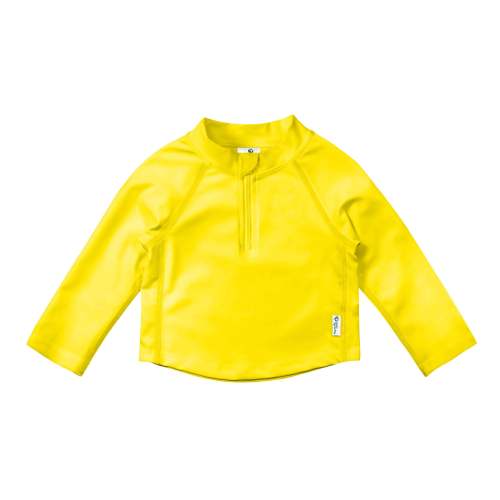 Eco Zip Long Sleeve Rashguard - Safety Colors | Green Sprouts