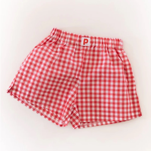 pigeon gingham shorts