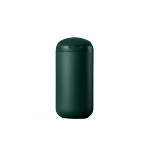 Biom Refillable Wipes Dispenser - Hunter Green: BPA-Free, Silicone Material