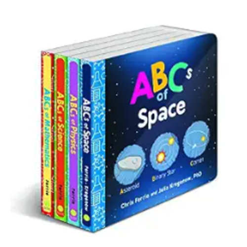 Baby University ABC's Board Book Set: A Scientific Alphabet for Toddlers 1-3