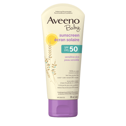 AVEENO® Baby Sensitive Skin Sunscreen SPF 50