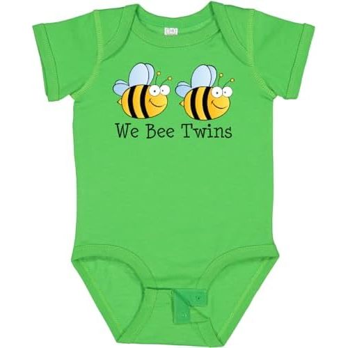 inktastic We Bee Twins Baby Bodysuit