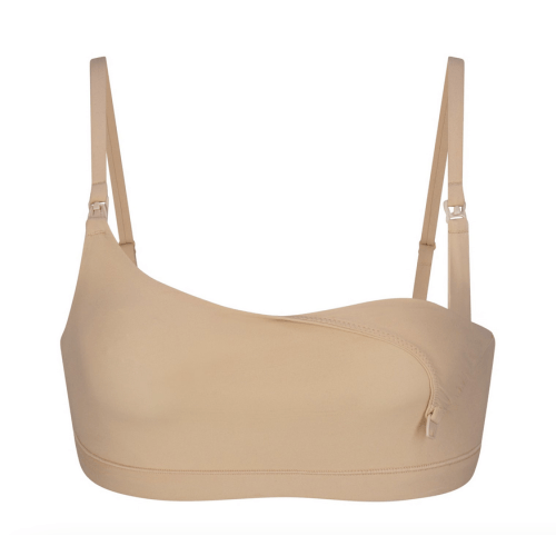 FITS EVERYBODY MATERNITY NURSING SCOOP BRALETTE | CLAY