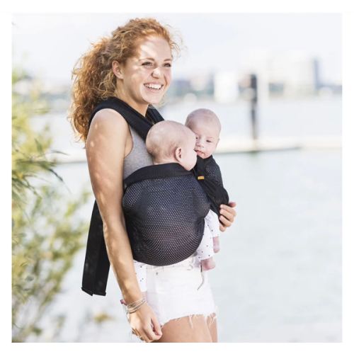 Minimonkey Twin (MM8718144960310) baby carrier Grey | Kidinn