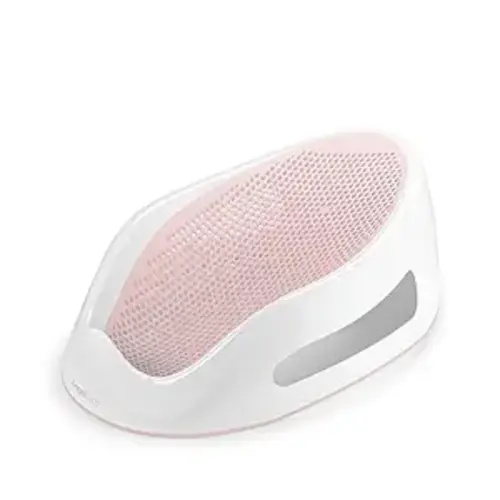 Angelcare Baby Bath Support (Pink) | Ideal for Babies Less than 6 Months Old