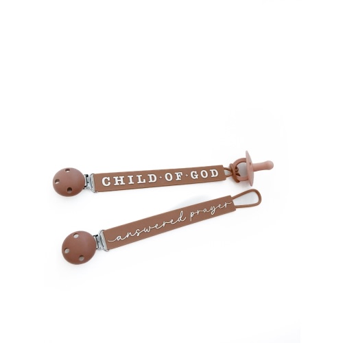 Silicone Pacifier Clip – OUR HOUSE ABOVE
