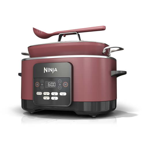 Ninja Foodi 8.5qt Multi-Cooker, Cherry Tarte, 6-in-1 Versatile Cooking, MC1000WM