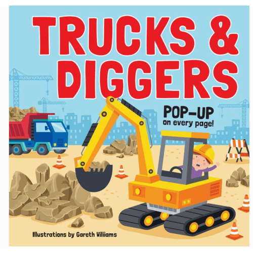 Trucks & Diggers: Pop-Up Book
