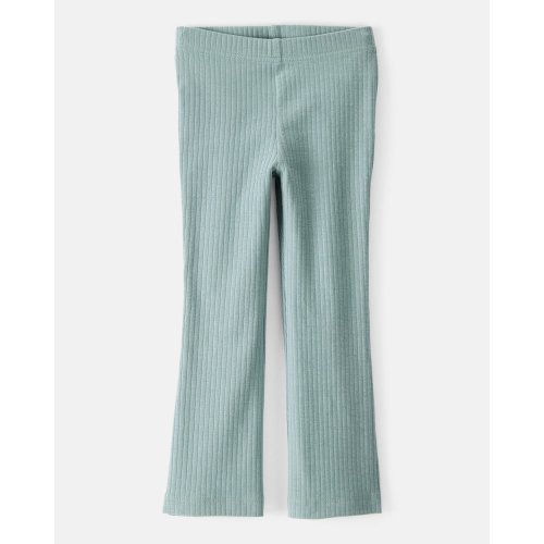 Toddler Girl Cotton Flare Leggings - Green - Carter's | Carter's