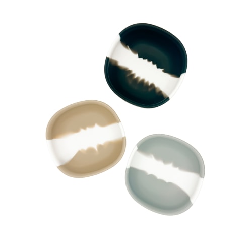 Dip Dye Square Suction Bowl – Calla and Friends