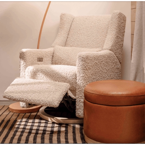 Kiwi Electronic Recliner & Swivel Glider Nursery Chair | Babyletto