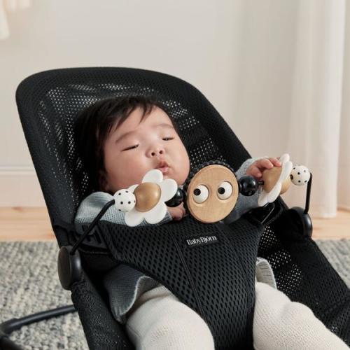 Toy for Bouncer, Googly eyes Black & White - BABYBJÖRN | Maisonette