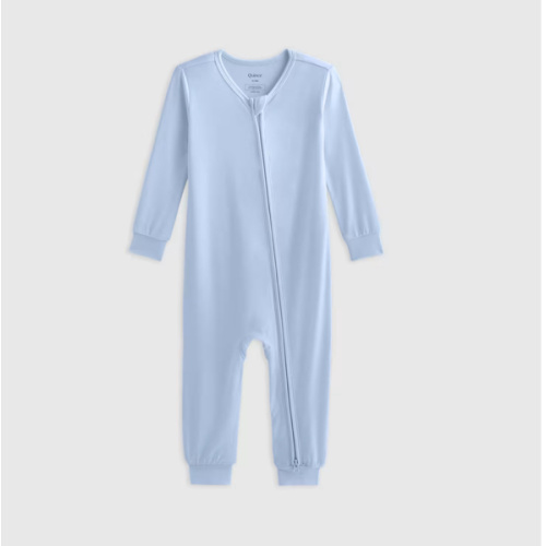 Bamboo One Piece Pajama - Baby in Eternal Blue