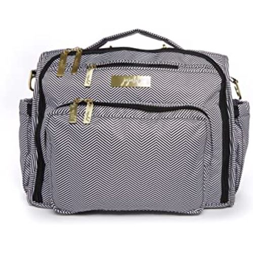 JuJuBe Diaper Bag, Travel Backpack and Large Tote with Portable Changing Pad, Stroller Hooks & Pockets for Baby Bottles, Diapers, Pacifier, Snacks, and Daily Essentials, BFF - Queen of The Nile