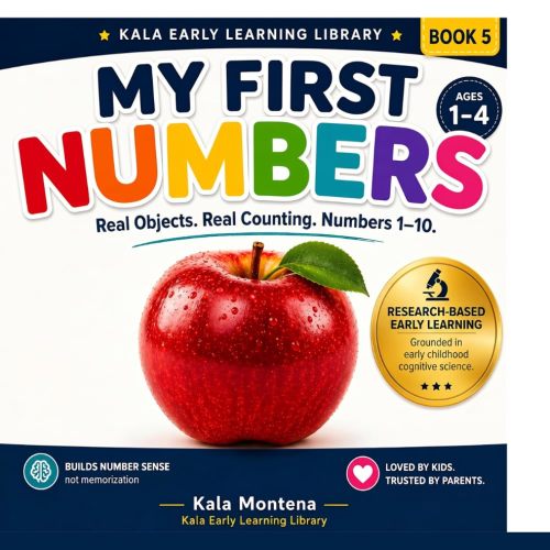 My First Numbers: A Science-Based Number Learning Book for Toddlers Ages 1–4: Research-Backed System - Real Objects. Real Learning. Build True Number Understanding from 1 to 10. (My First Words)
