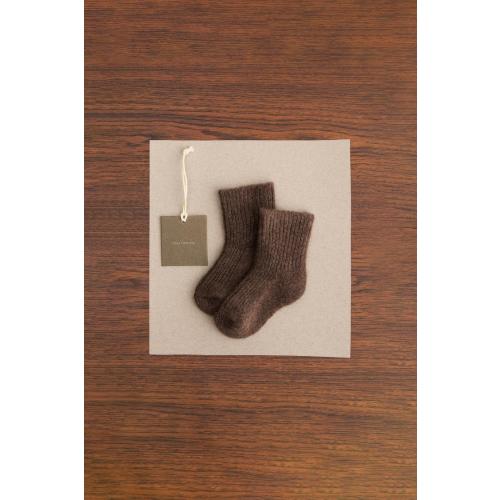 ZARA TIMELESS - CASHMERE KNIT SOCKS - Brown | ZARA United States