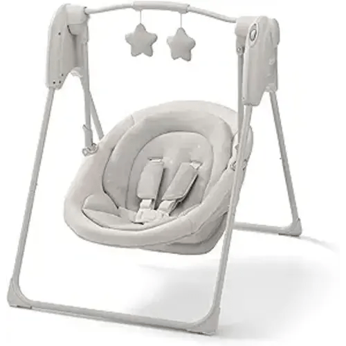 Graco Slim Spaces Compact Baby Swing - Indoor Infant Swing, Baby Registry Must Have, Gifts for New Parents