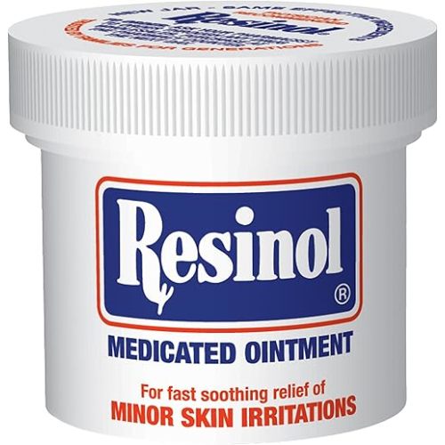 Resinol Medicated Ointment For Itch Relief And Protection Of Skin Rashes and Irritations, 3 Ounce Jar (Pack of 1)