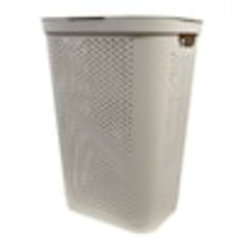 Modern Homes 60 L Laundry Hamper Ivory 67534