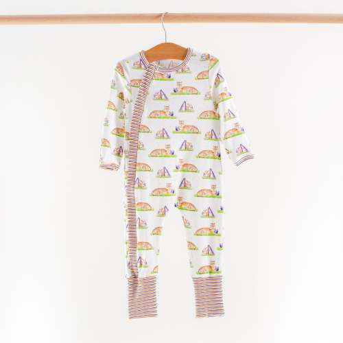 Mascot Mania in Auburn Organic Cotton Kids Pajamas