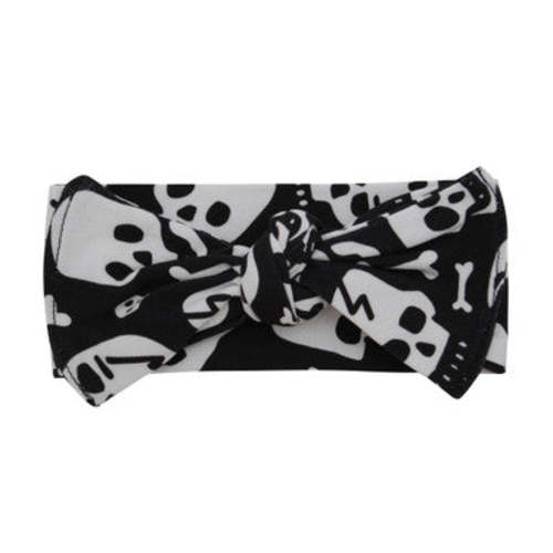 Skull & Bone baby headband