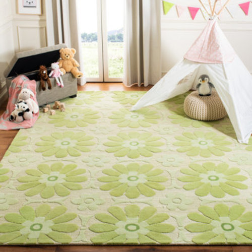 Harriet Bee Claro Hand Tufted 80% Wool And 20% Cotton Rug & Reviews | Wayfair