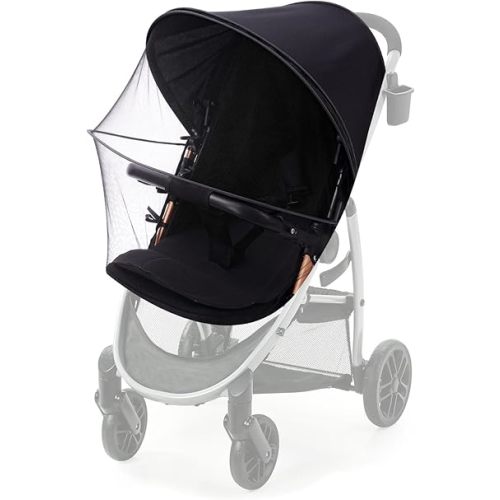 Replacement Canopy for Graco Stroller – 2-in-1 Stroller Cover with UV Sun Shade & Mosquito Net, Breathable Protection with 2-Way Zipper for Walks, Parks, and On-the-Go Travel