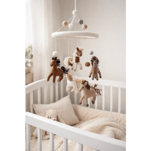 Felt Baby Mobile - Horse