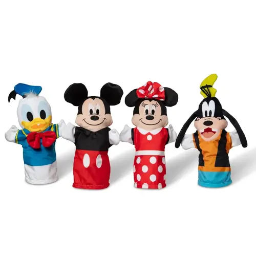 Melissa & Doug Disney Mickey Mouse & Friends Soft & Cuddly Hand Puppets