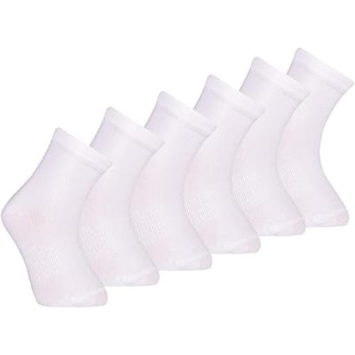 Luna Baby & Toddler Seamless-Toe Viscose from Bamboo Crew Socks (6-Pack)
