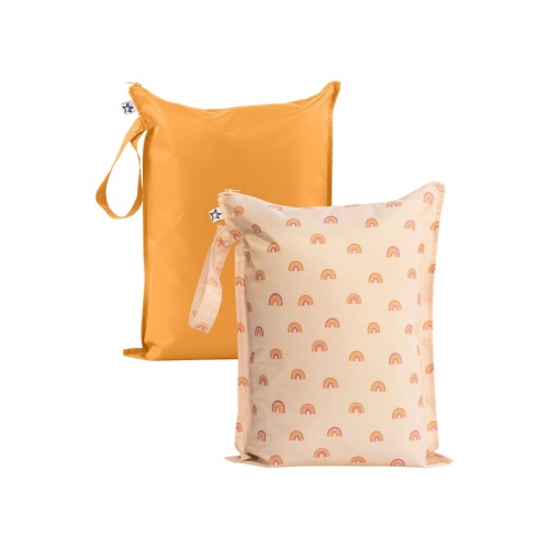 Mess-Proof Waterproof Washable Baby/Toddler Wet Bags - Pattern