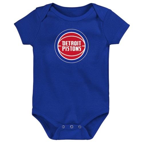 Newborn Detroit Pistons  Outerstuff Blue Primary Logo Bodysuit