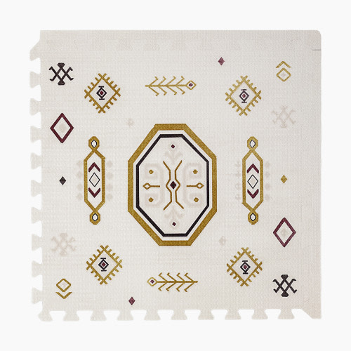 Toddlekind Haven Foam Play Mat | Amira Collection - Golden Clay, 4X6