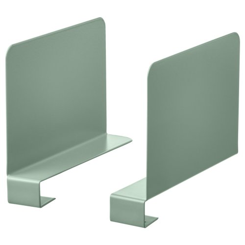 RELATERA Bookend - light gray-green 2 pieces