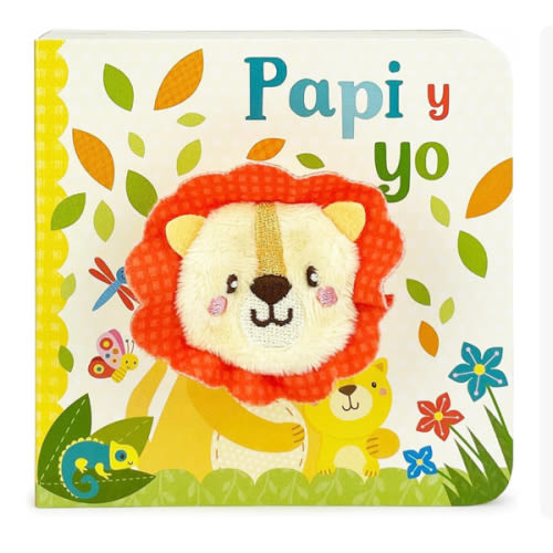 Daddy And Me / Papi y Yo Spanish Language Children's Finger Puppet Board Book, Ages 1-4 (en español) (Spanish Edition)