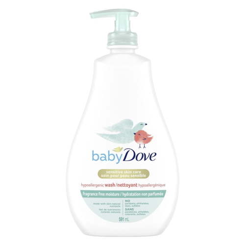 Baby&nbsp;Dove Hypoallergenic Sensitive Baby Wash - Walmart.ca
