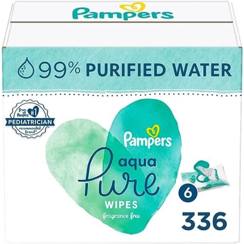 Pampers Aqua Pure Sensitive Baby Wipes