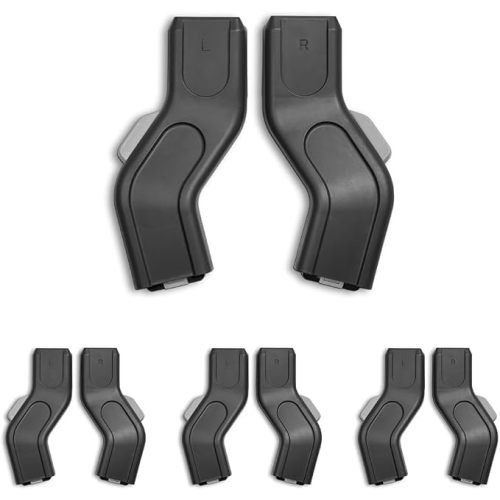 UPPAbaby Car Seat Adapter for Maxi-Cosi, Nuna, Cybex, Clek Liing, and Clek Liingo - Compatible with Vista V2, Vista V3, Cruz, Cruz V2, Cruz V3 - Quick + Secure Attachment – 1 Pair