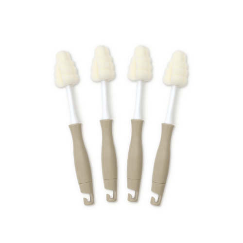 Grosmimi All In One Foam Brush for Bottle & Teat 4pcs