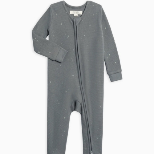 Lane Waffle Knit Zipper Sleeper