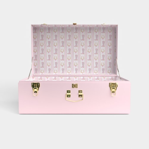 Grand Trunk - Pink - Boots In Bloom / Embroidery