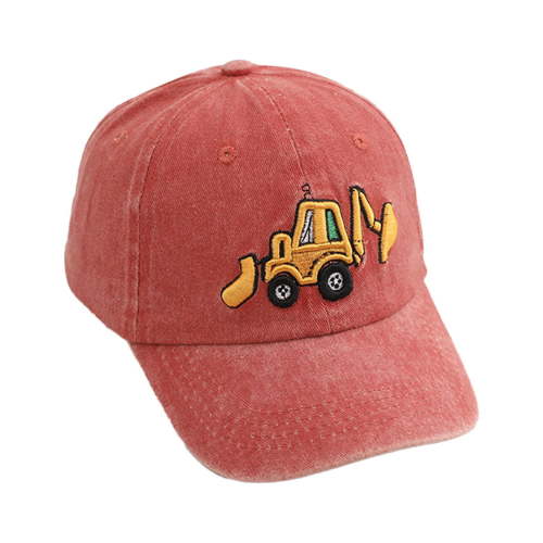 Zanarzt Toddler Baseball Caps Girls Baby Baseball Cap Toddler Baseball Hat Hat for Baby Boy Hats Baby Ball Cap Toddler Girl Hat Kids Hats Watermelon Red,One Size