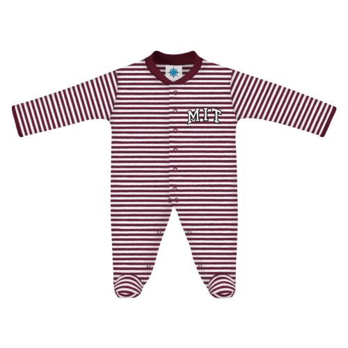 MIT Infant Striped Footed Romper – The COOP