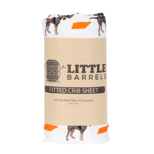 Tennessee Coonhound Crib Sheet – Little Josie's