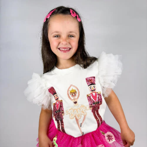 Nutcracker and Ballerina Patched Top (PRE-ORDER, Shipping end of October)