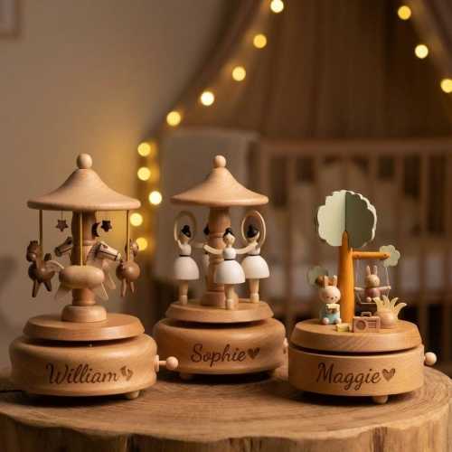 Personalized Wooden Music Box