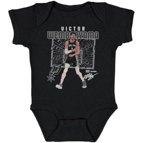 500 LEVEL Victor Wembanyama San Antonio Spurs One-Piece Infant Bodysuit - Victor Wembanyama San Antonio Spurs Shattered