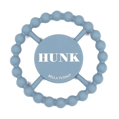 Baby Teether by Bella Tunno, Silicone Teethers for Babies 3-6 months, 6-12 months, Baby Toys, Pacifier, Teething Relief, Boys, Girls, Hunk