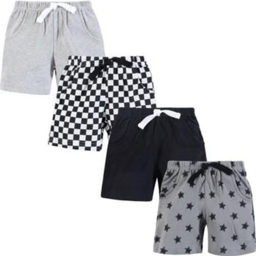 Shorts-Bottoms 4-Pack, 3-6M