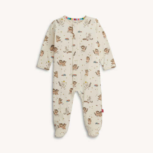 Magnetic Me Right Fit Footie - Where the Wild Things Are